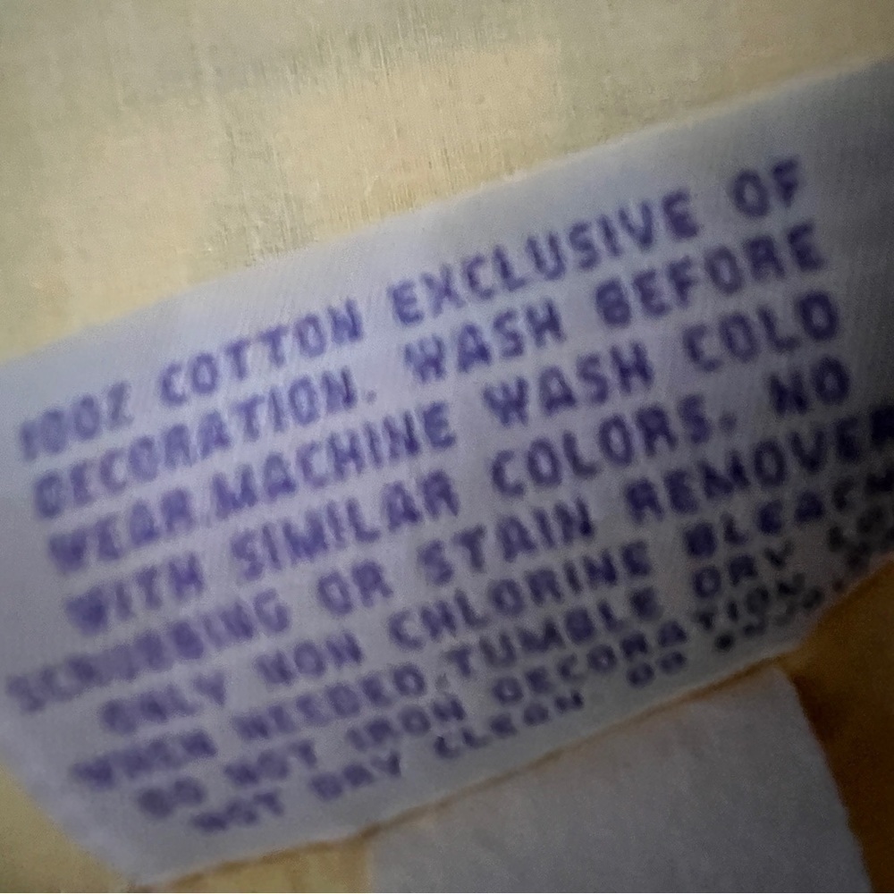 Fresh Produce set: yellow sleeveless shirt, Sz L. Yellow gingham pants, Sz XL. - Picture 13 of 13